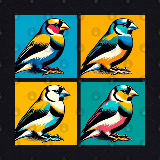 Pop Gouldian Finch Art - Cool Birds by PawPopArt